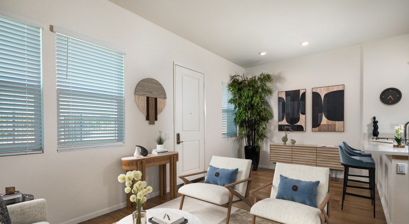 Calista Townhomes Living Room Entry Calista Townhomes Living Room Entry